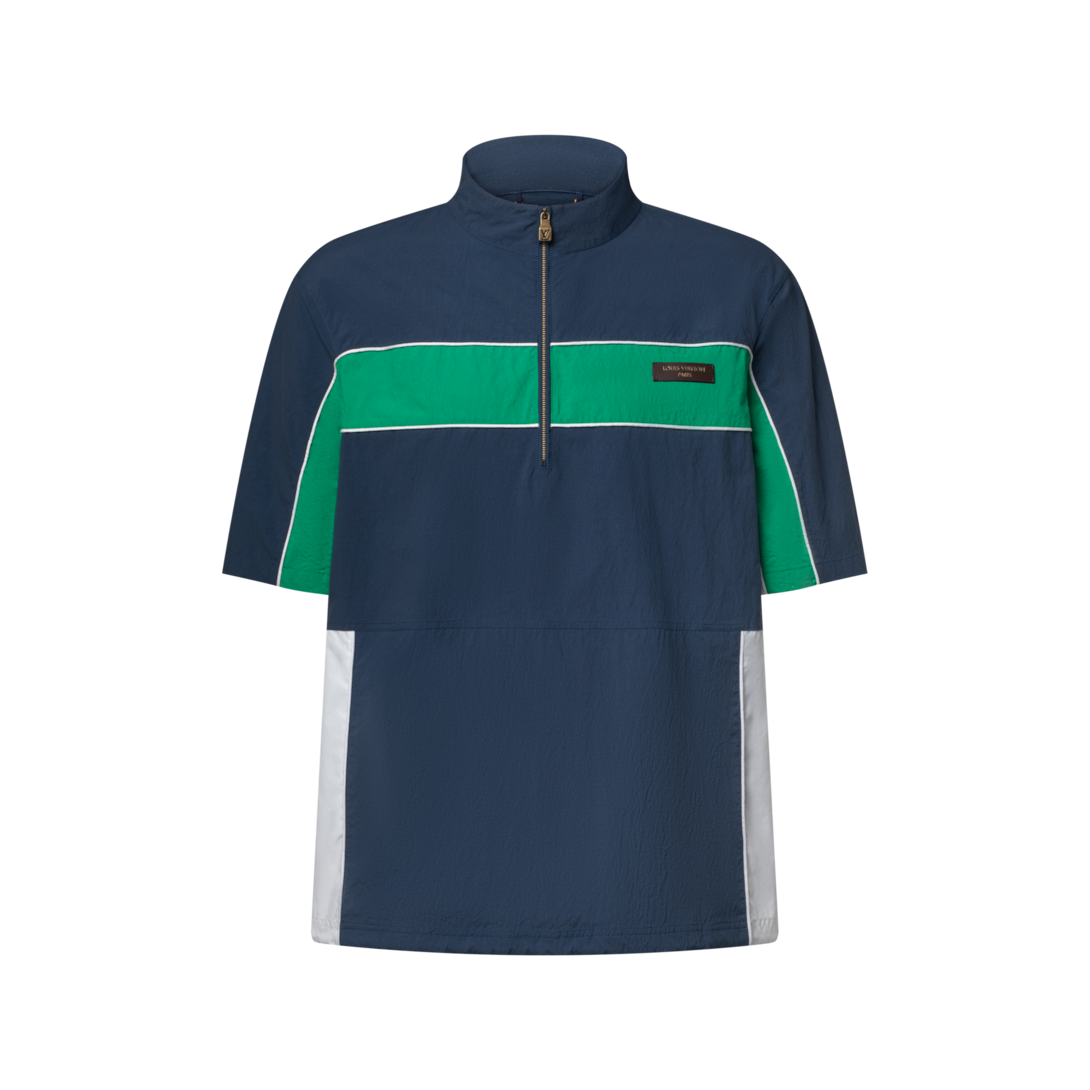 Half-Zip Technical Short-Sleeved Shirt - Ready-to-Wear | LOUIS VUITTON